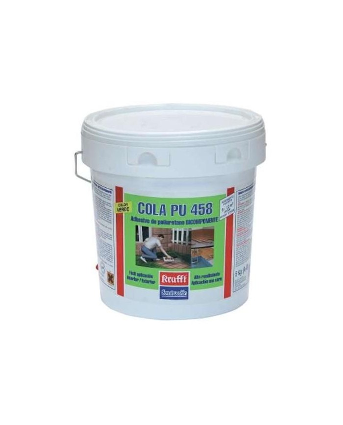 COLA KRAFFT CESPED PU 458 5KG