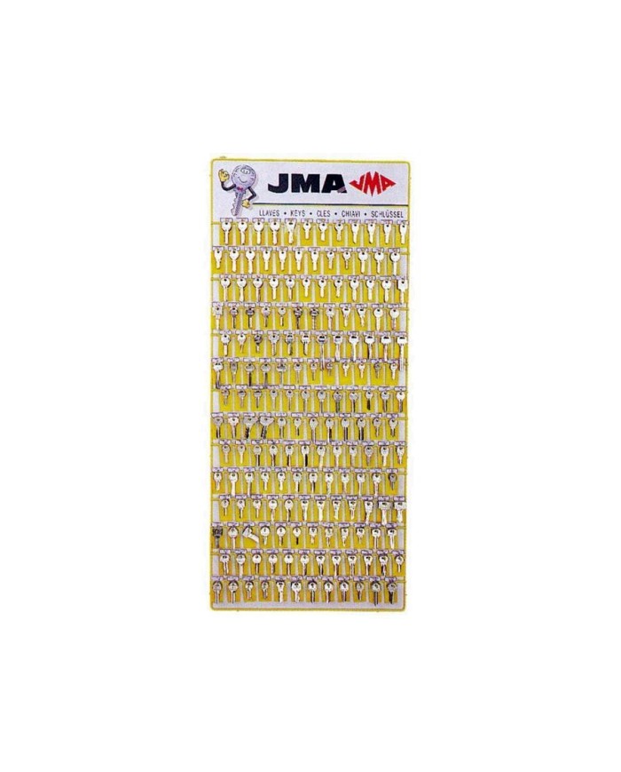 EXPOSITOR JMA CON LLAVES ACERO