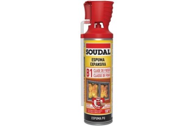 ESPUMA POLIURETANO SOUDAL FUEGO B1 500ML