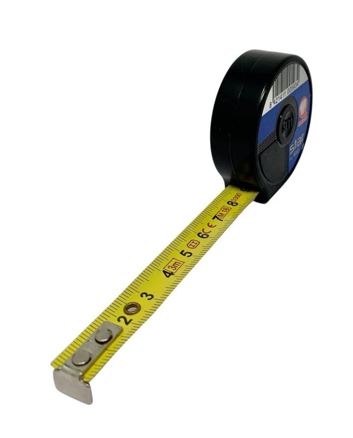 FLEXOMETRO STAR 3MTS. SIN FRENO MEDID