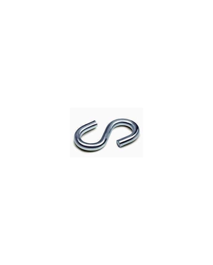 GANCHO HIERRO FORMA S  60MM. ZINCADO