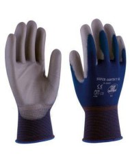 GUANTES POLIURETANO AZUL T- 9 S2003
