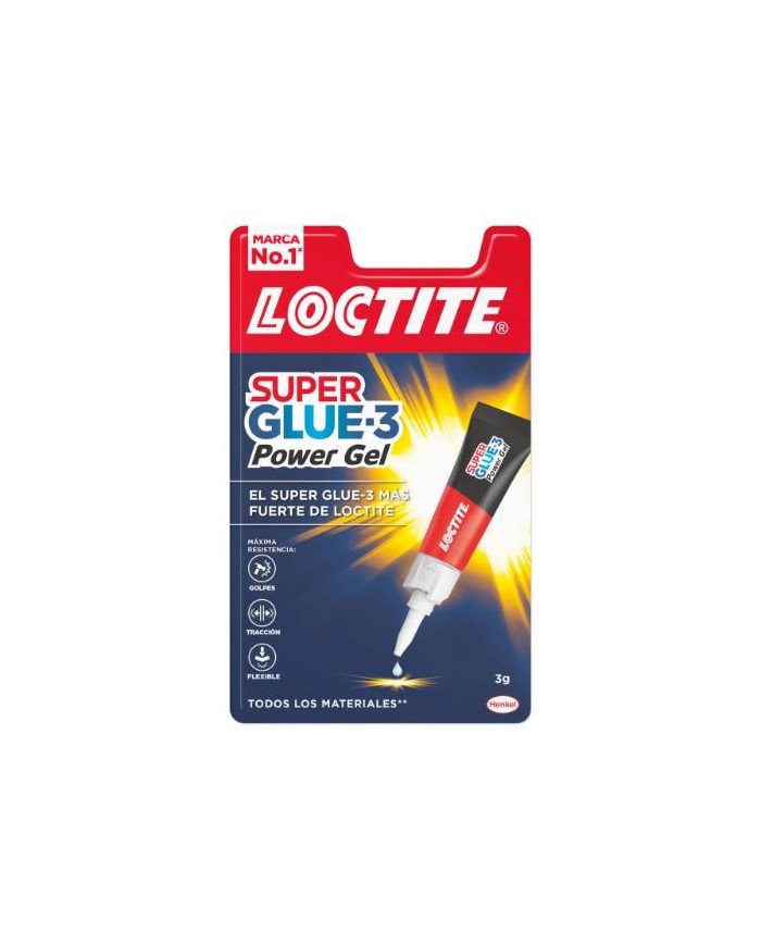 PEGAMENTO SUPER-GLUE-3  3 GRS. POWER FLEX