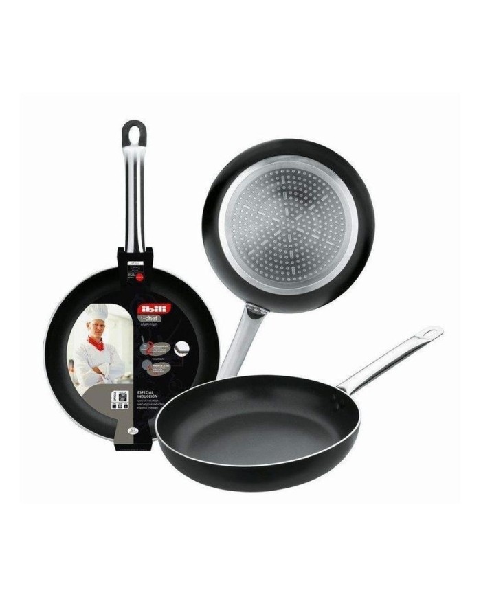 SARTEN ALUMINIO IBILI I-CHEF 24 CMS.