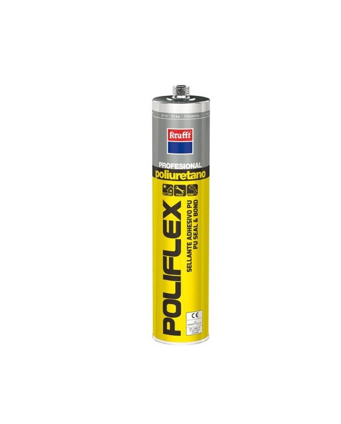 MASILLA POLIURETANO 300ML. GRIS KRAFFT