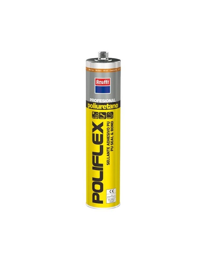 MASILLA POLIURETANO 300ML. MARRON 300 ML