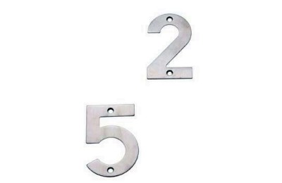NUMERO 2 ACERO INOXIDABLE AMIG 10CMS.