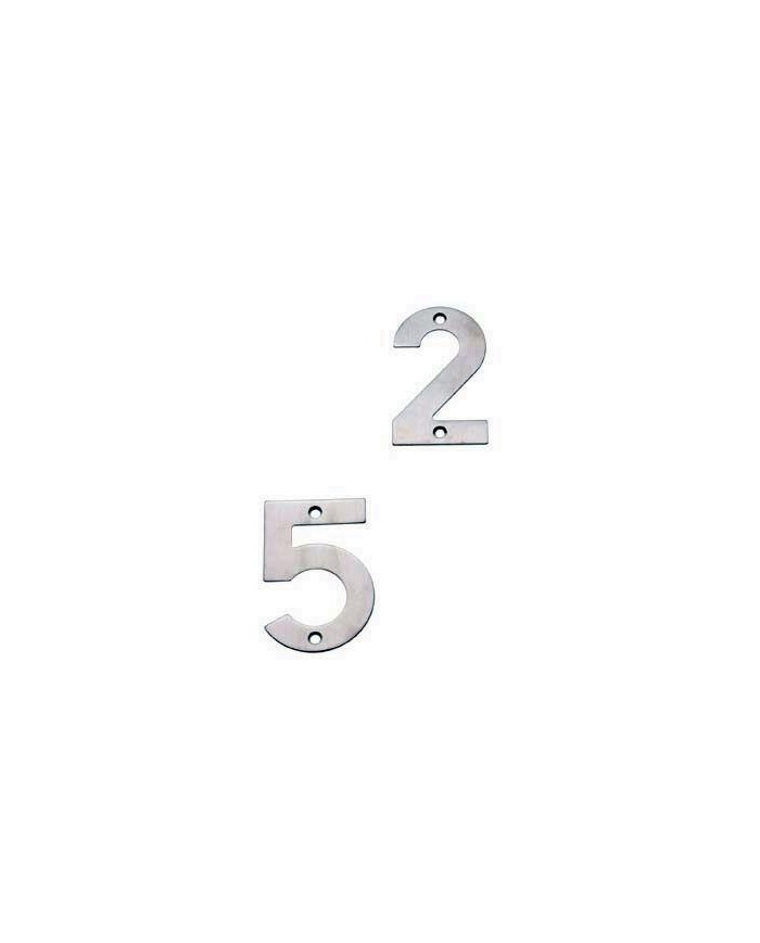 NUMERO 2 ACERO INOXIDABLE AMIG 10CMS.