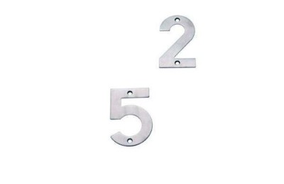 NUMERO 7 ACERO INOXIDABLE AMIG 10CMS.