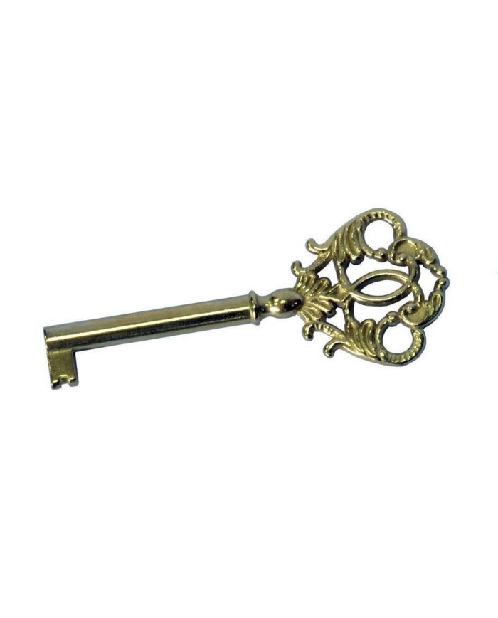 LLAVE ARMARIO DORADA 40 MM.