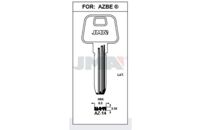 LLAVES BRUTO SEGURIDAD AZ-14     LATON
