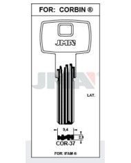 LLAVES BRUTO SEGURIDAD CVL-9D    LATON