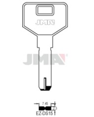 LLAVES BRUTO SEGURIDAD EZ-DS15R  LATON
