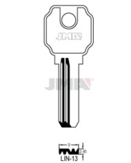 LLAVES BRUTO SEGURIDAD LIN-19D   LATON