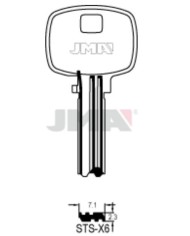 LLAVES BRUTO SEGURIDAD STS-X6    LATON
