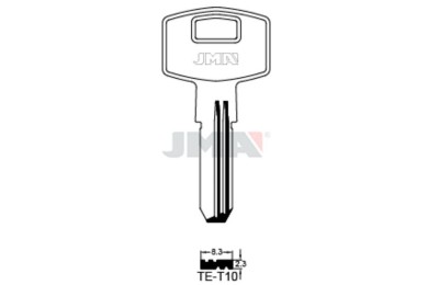 LLAVES BRUTO SEGURIDAD TE-T10    ALPACA