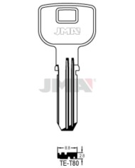 LLAVES BRUTO SEGURIDAD TE-T80 SC ALPACA