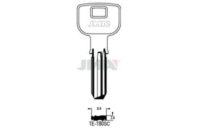 LLAVES BRUTO SEGURIDAD TE-T80 SC ALPACA
