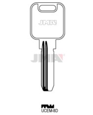 LLAVES BRUTO SEGURIDAD UCEM-8D   LATON