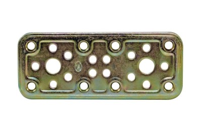 PLACA RECTA AMIG BICROM. MOD.500 200X50