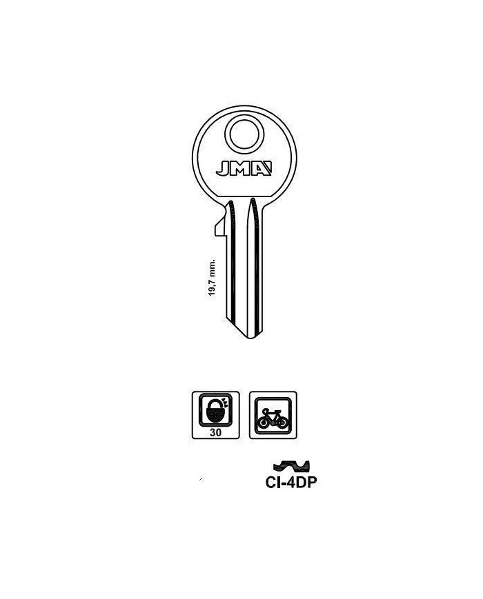 LLAVES EN BRUTO CI-4DP    GRUPO B