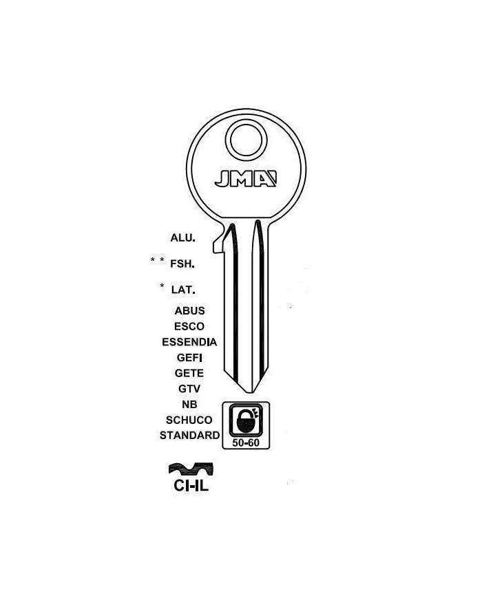 LLAVES EN BRUTO CI-IL     GRUPO B