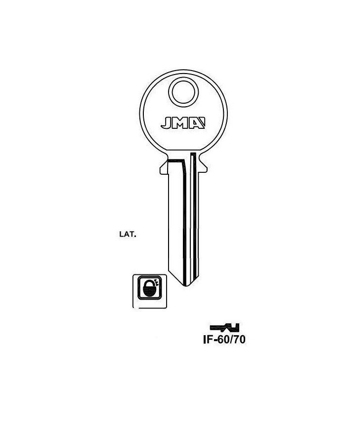 LLAVES EN BRUTO IF-60/70  GRUPO B
