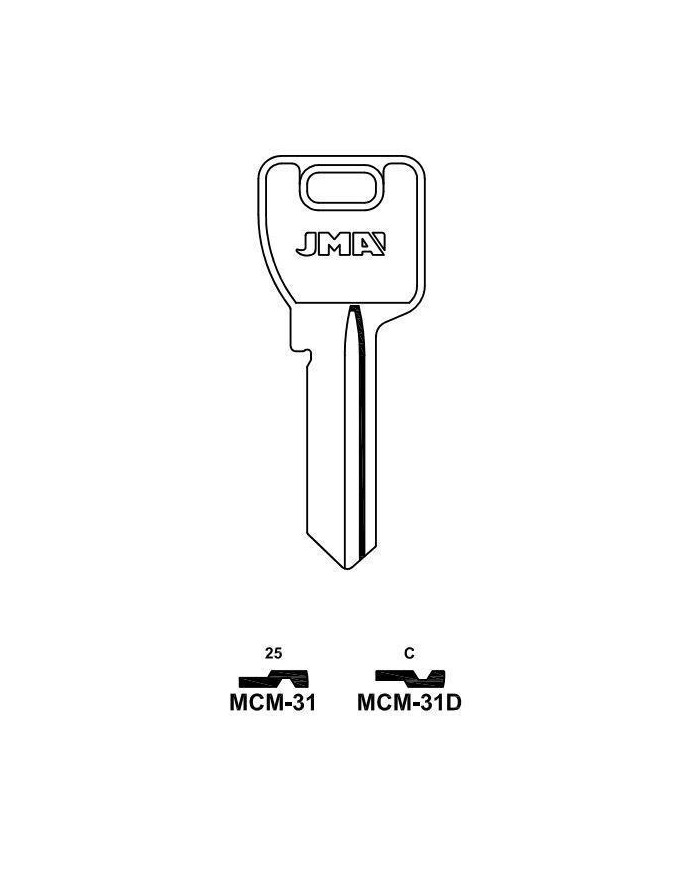 LLAVES EN BRUTO MCM-31    GRUPO A