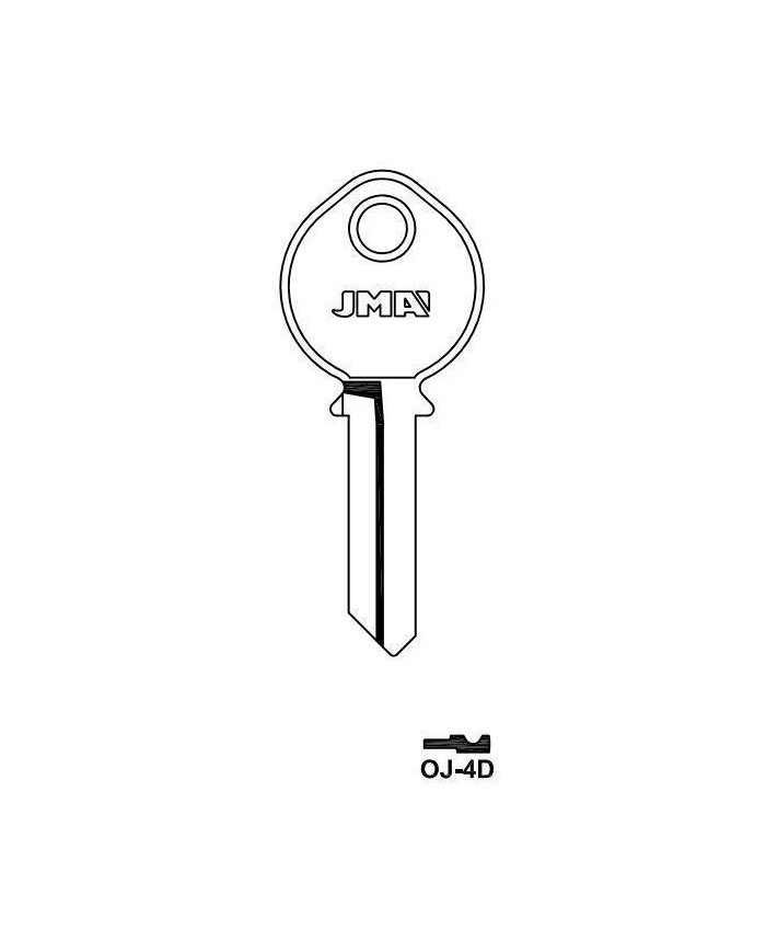 LLAVES EN BRUTO OJ-4D     GRUPO B