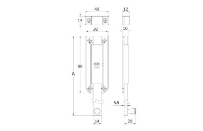 PASADOR BICRO 200-150 MM. AMIG