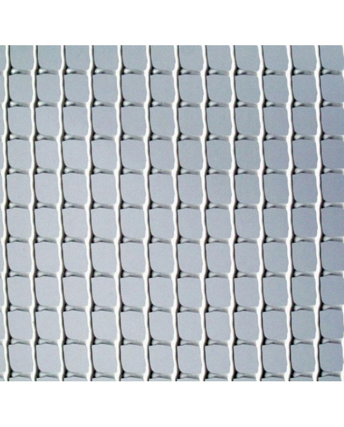 MALLA PLASTICO CUADRANET BLANCA  5X5 R/25MTS.