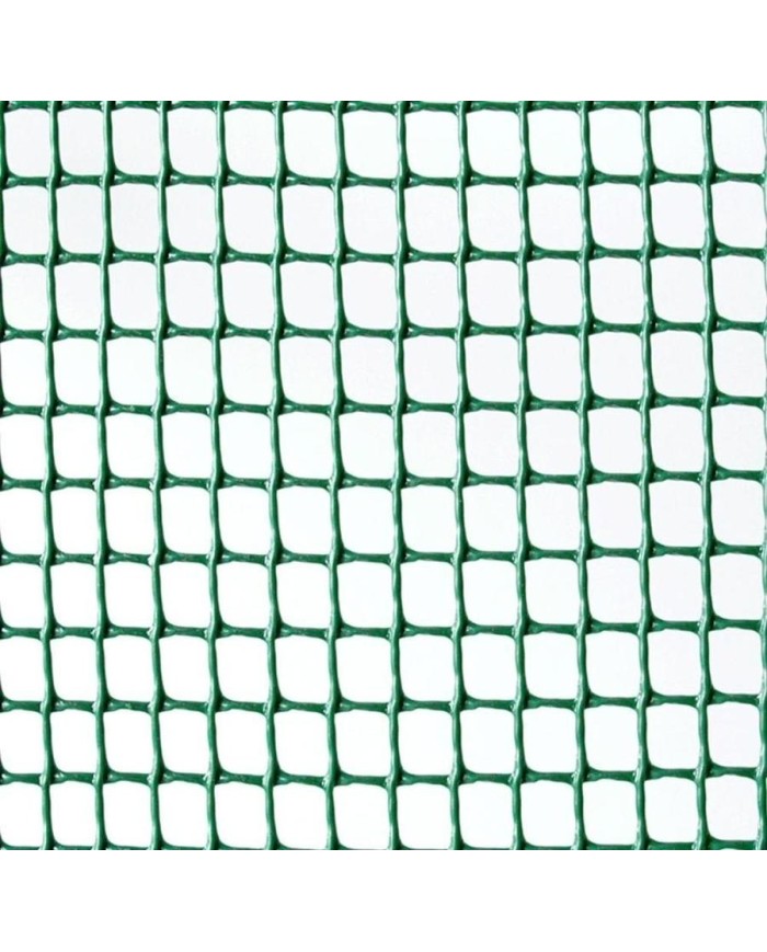 MALLA PLASTICO CUADRANET VERDE 20X20 R/25MTS.