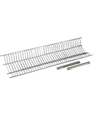 ESCURREPLATOS PLEGABLE PLASTICFORTE PLATA 37X33X21 CMS.