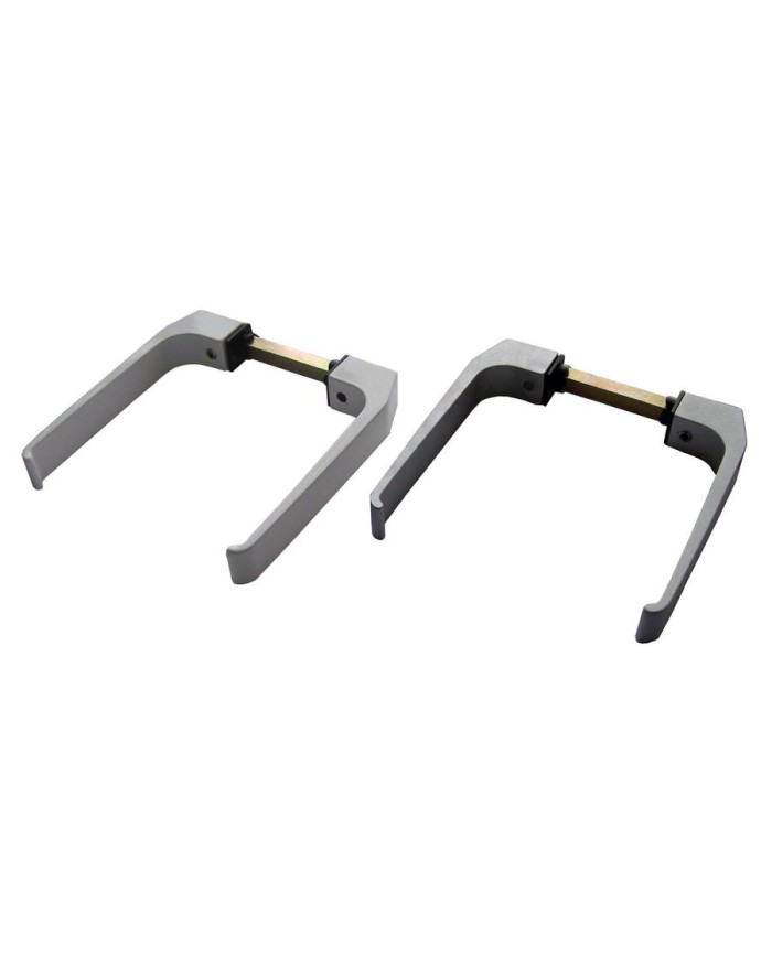 JUEGO MANIVELA ALUMINIO F-140 A/PLATA