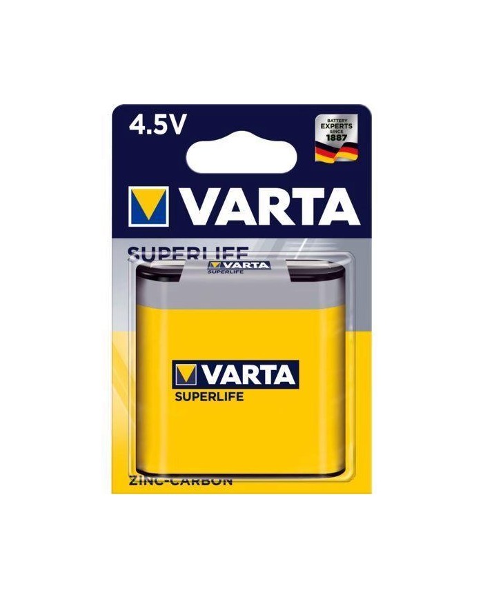 PILA VARTA SUPERLIFE 4'5V 3R12 BLISTER.