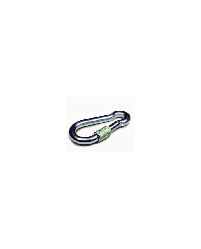 MOSQUETON BOMBERO CON ROSCA  80MM. CT-230KGS.