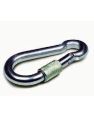 MOSQUETON BOMBERO CON ROSCA 120MM. CT-400KGS.