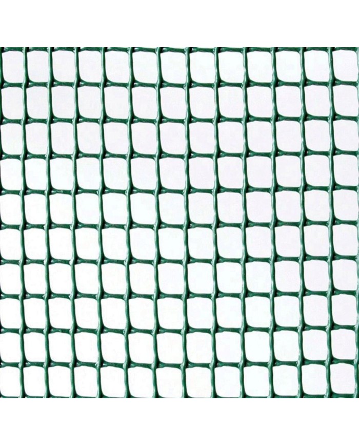 MALLA PLASTICO ECO VERDE  5X5 R/25MTS.