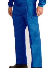 PANTALON TERGAL CON GOMA AZULINA T-48