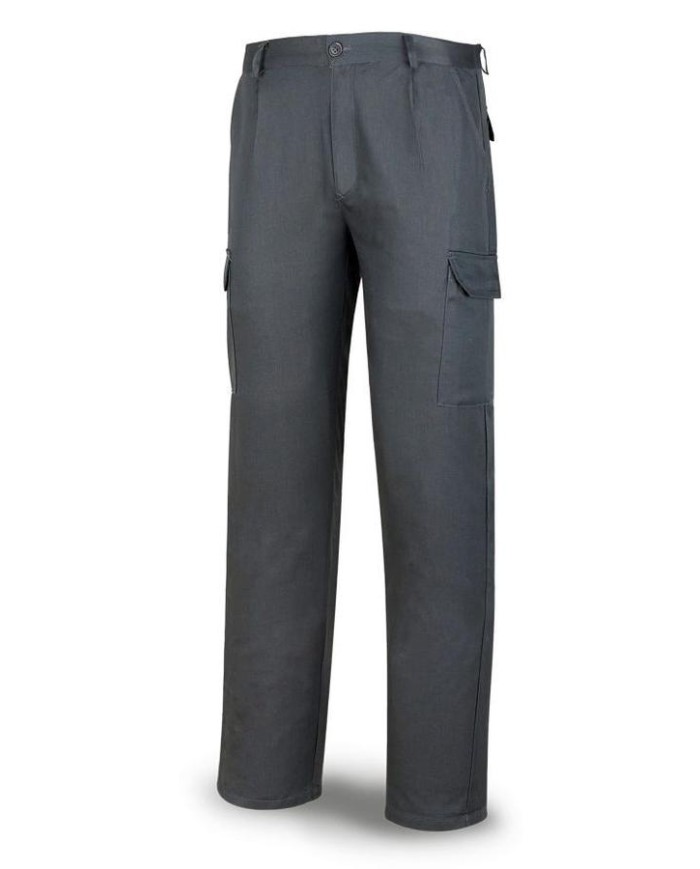 PANTALON TERGAL CON GOMA GRIS T-50
