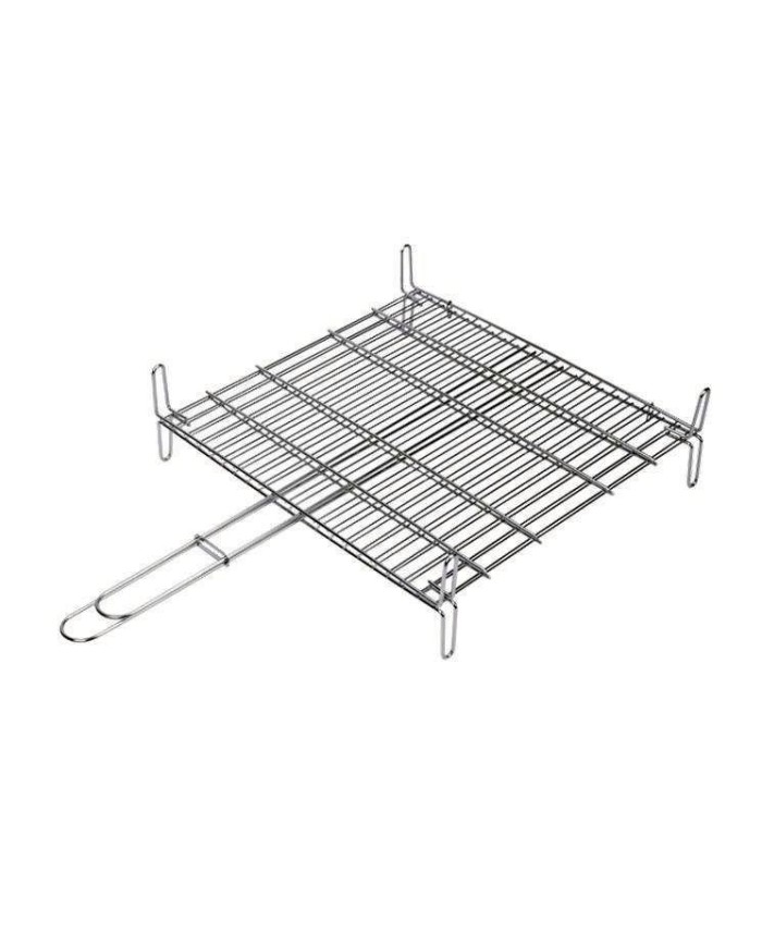 PARRILLA CROMADA DOBLE Nº4 35X40CMS SAUVIC.