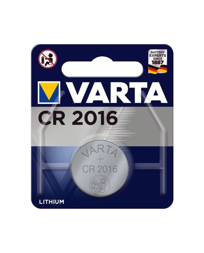 PILA VARTA BOTON CR-2016 BLISTER.