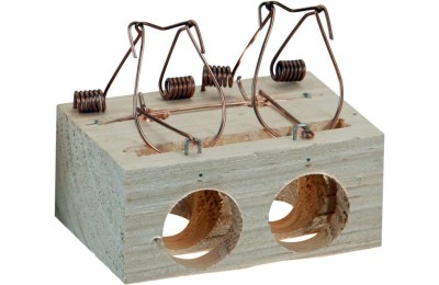 RATONERA MADERA 2 AGUJEROS SAUVIC