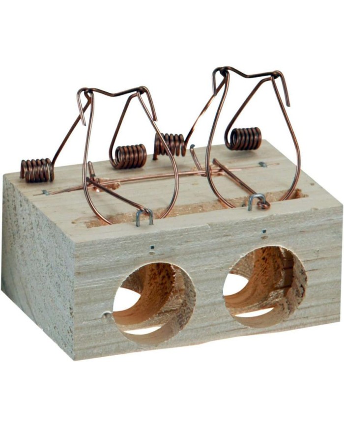 RATONERA MADERA 2 AGUJEROS SAUVIC