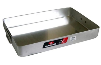 RUSTIDERA LACOR ALUMINIO 60 X 40 CMS.