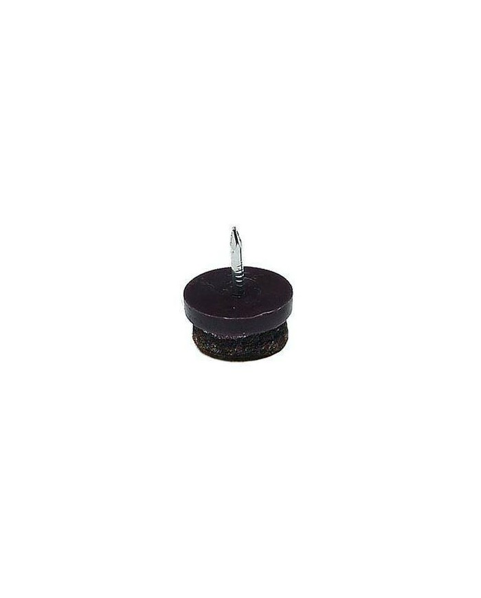 TOPE DESLIZANTE FIELTRO MARRON 25 MM MICEL.