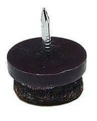 TOPE DESLIZANTE FIELTRO MARRON 20 MM MICEL.