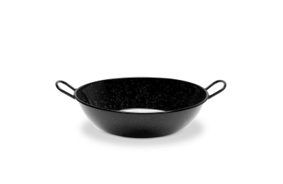 SARTEN HONDA VITRIFICADA CON ASAS 30 CMS.