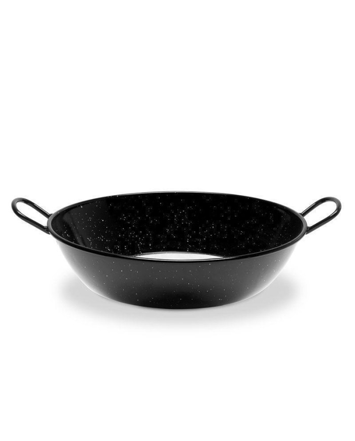 SARTEN HONDA VITRIFICADA CON ASAS 45 CMS.