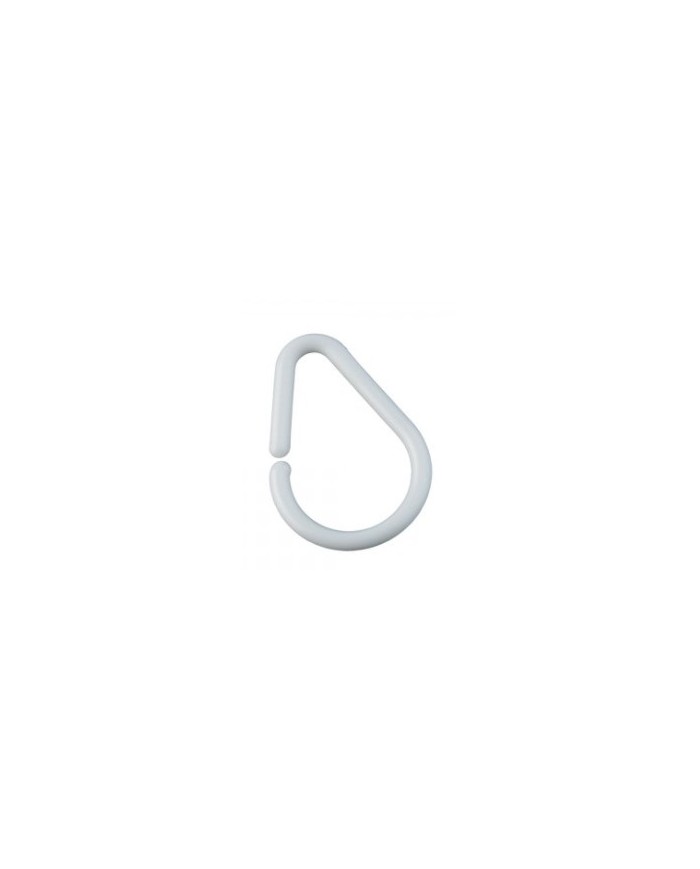 ANILLA PLASTICO CORTINA BAÑO PERA 40 100 UND.